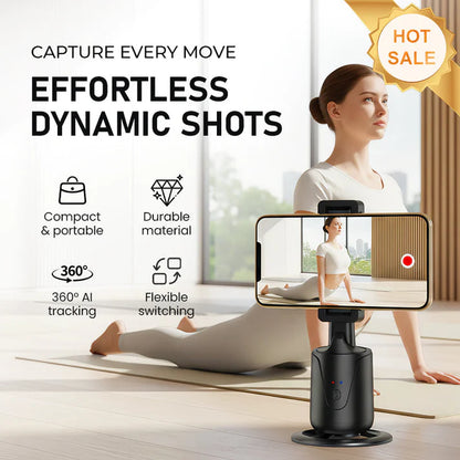 Mobile & Computer Accessories & Wearables 360° Auto Face Tracking Tripod